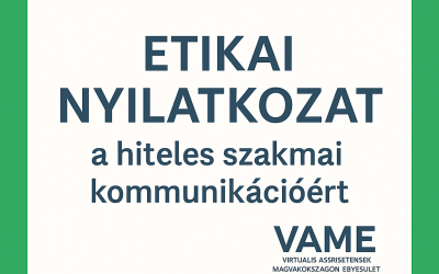 A VAME kiáll a hiteles szakmai kommunikáció mellett