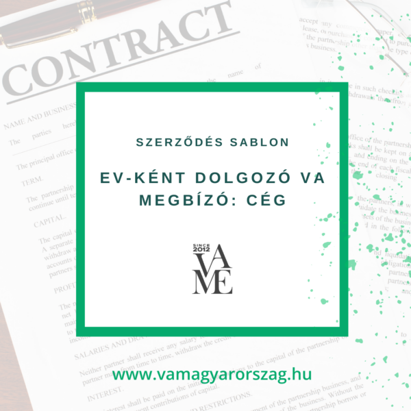Szerződés sablon ev-gt