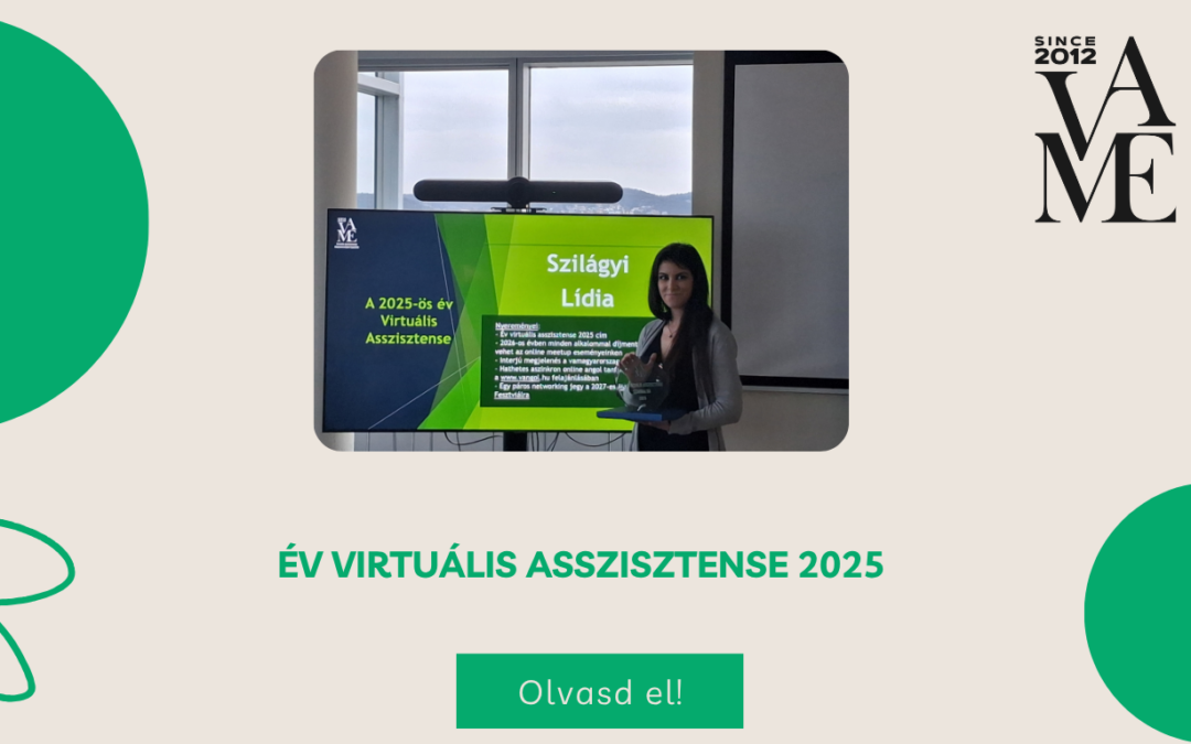 Az év virtuális asszisztense – 2025