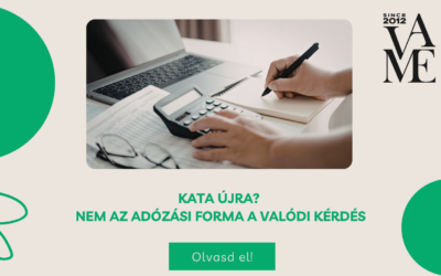 KATA újra? Nem az adózási forma a valódi kérdés