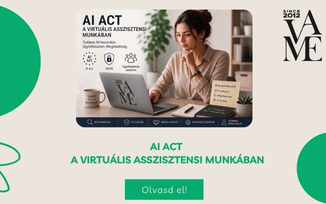 AI Act a virtuális asszisztensi munkában