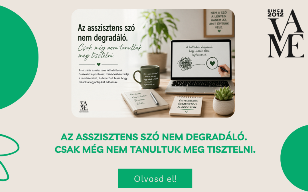 Az asszisztens szó nem degradáló