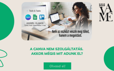 A Canva nem szolgáltatás. Akkor mégis mit adunk el?